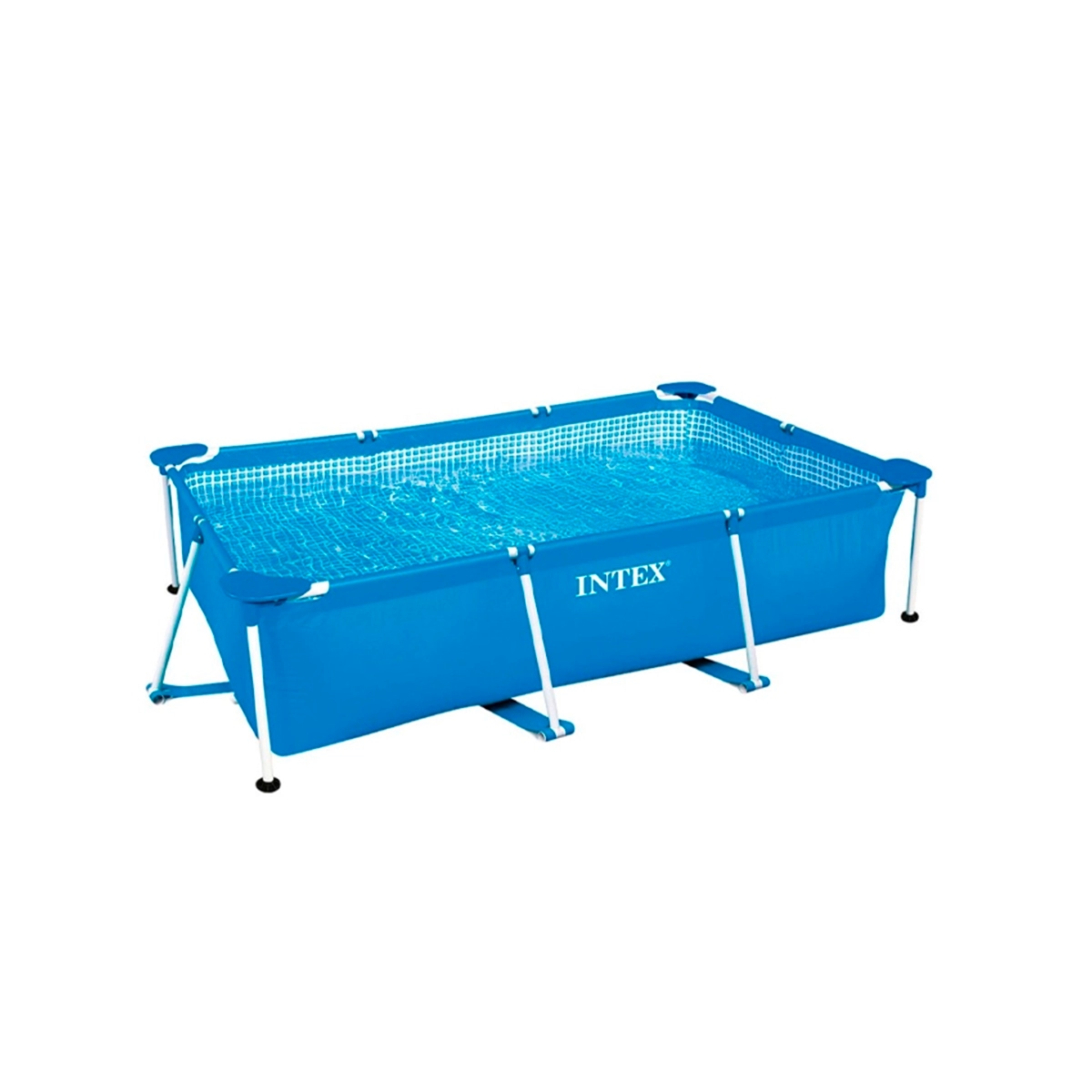 Piscina Rectangular De Marco Metálico Intex