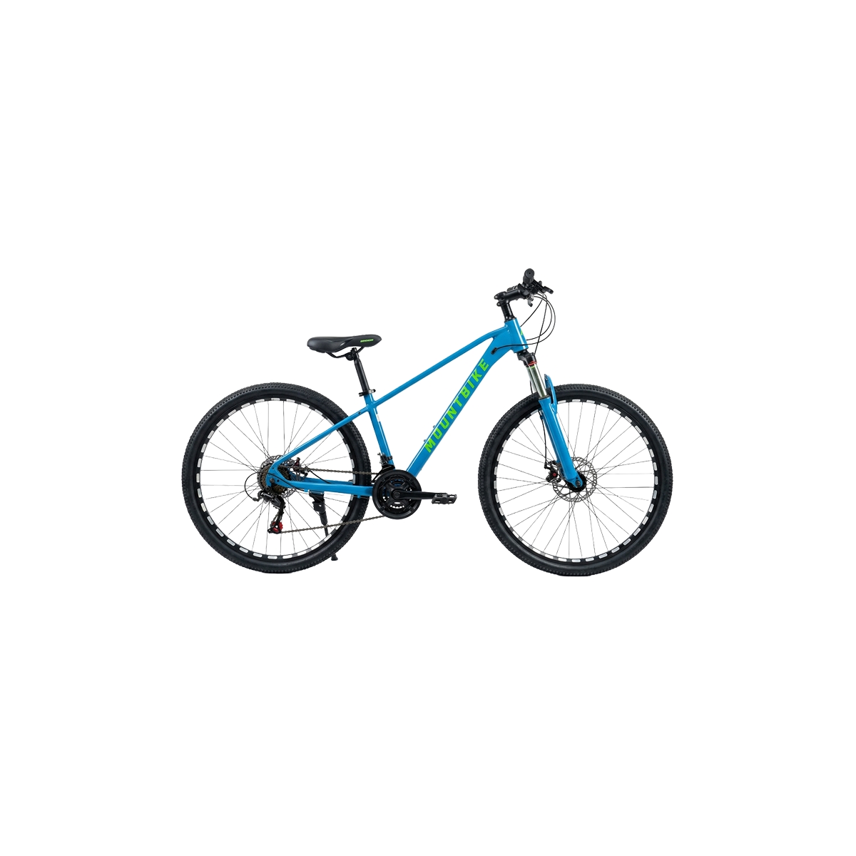 Bicicleta Rin 27 Color Azul y Verde Mountbike