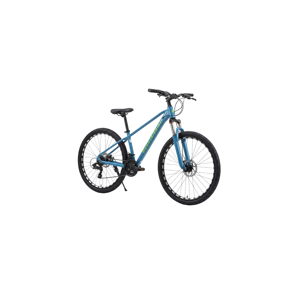 Bicicleta Rin 27 Color Azul y Verde Mountbike - Miniatura 2
