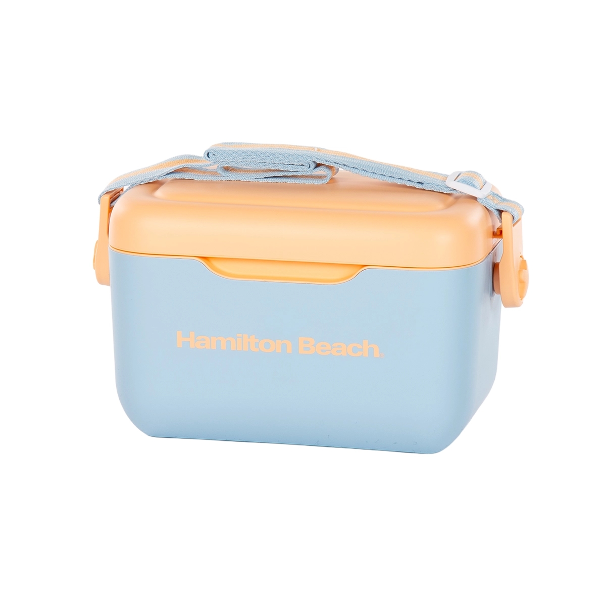 Cava Retro 6 Litros Color Azul y Durazno Hamilton Beach