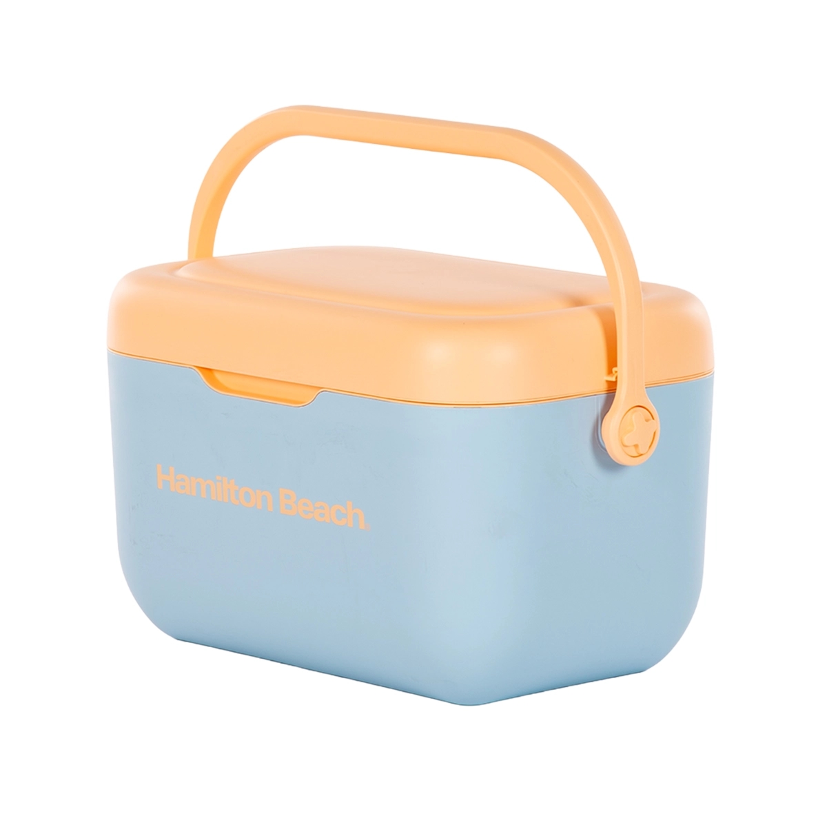 Cava Retro 21 Litros Color Azul y Durazno Hamilton Beach - Miniatura 2