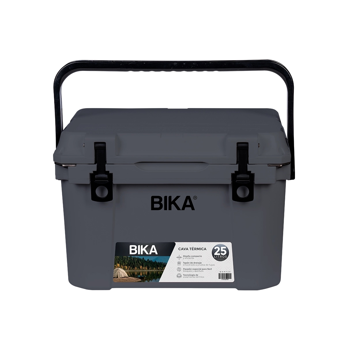 Cava Térmica 25 Litros Color Gris Bika