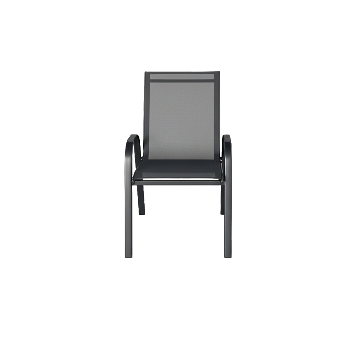 Silla De Jardín Color Gris Bika