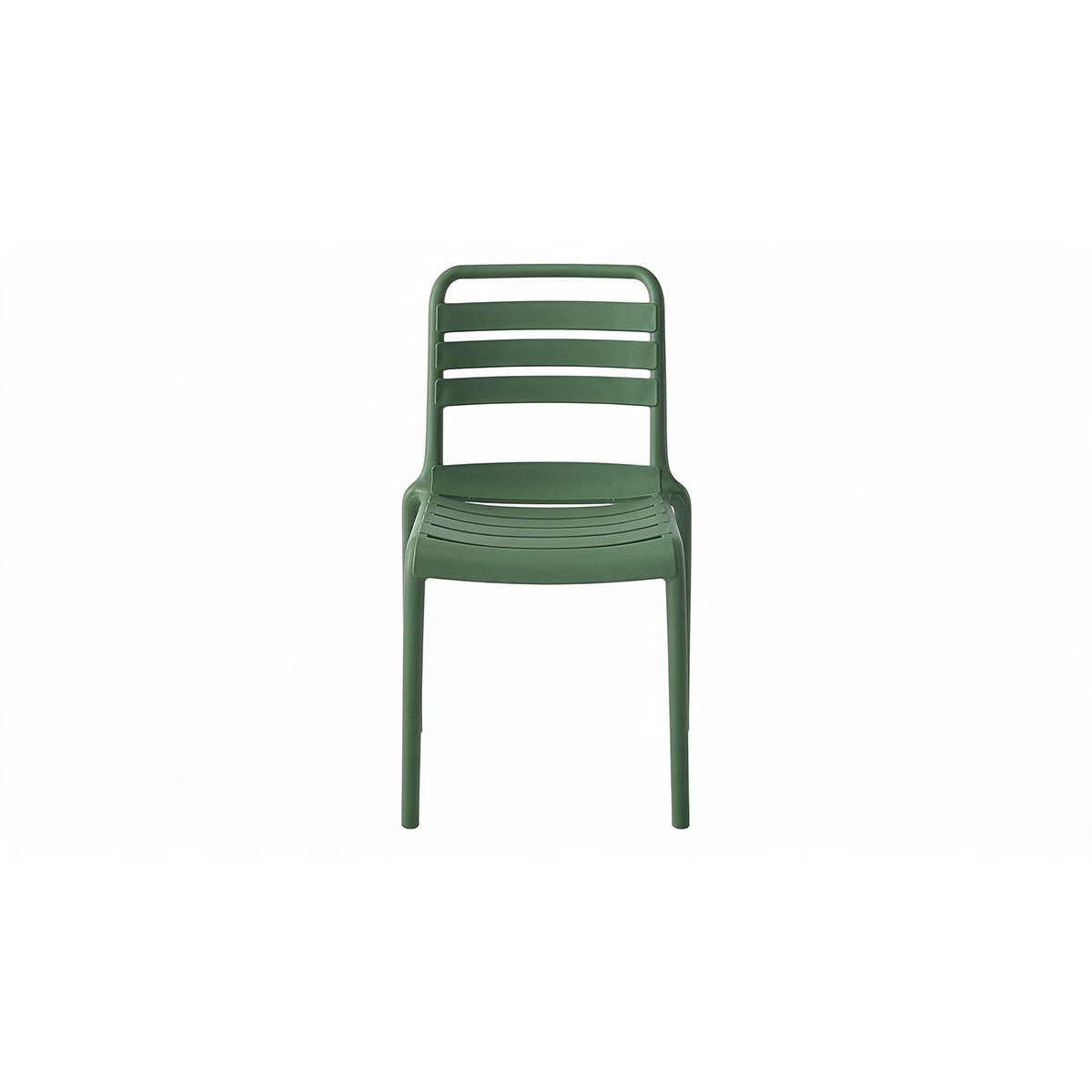 Silla Apilable Lagoon Color Verde Bika