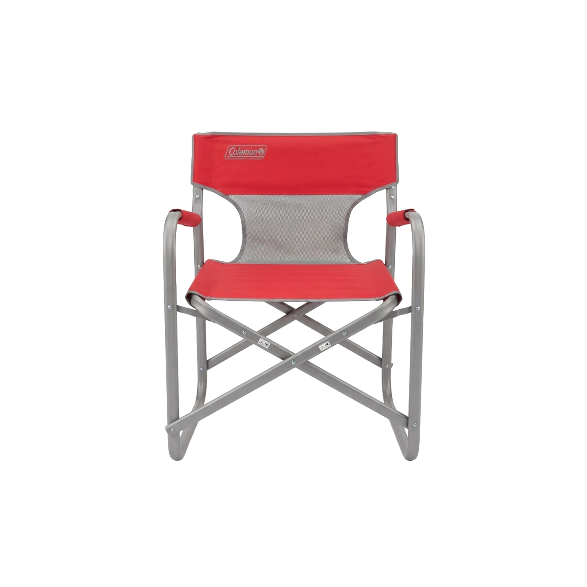 Silla Plegable Roja Para Camping Coleman