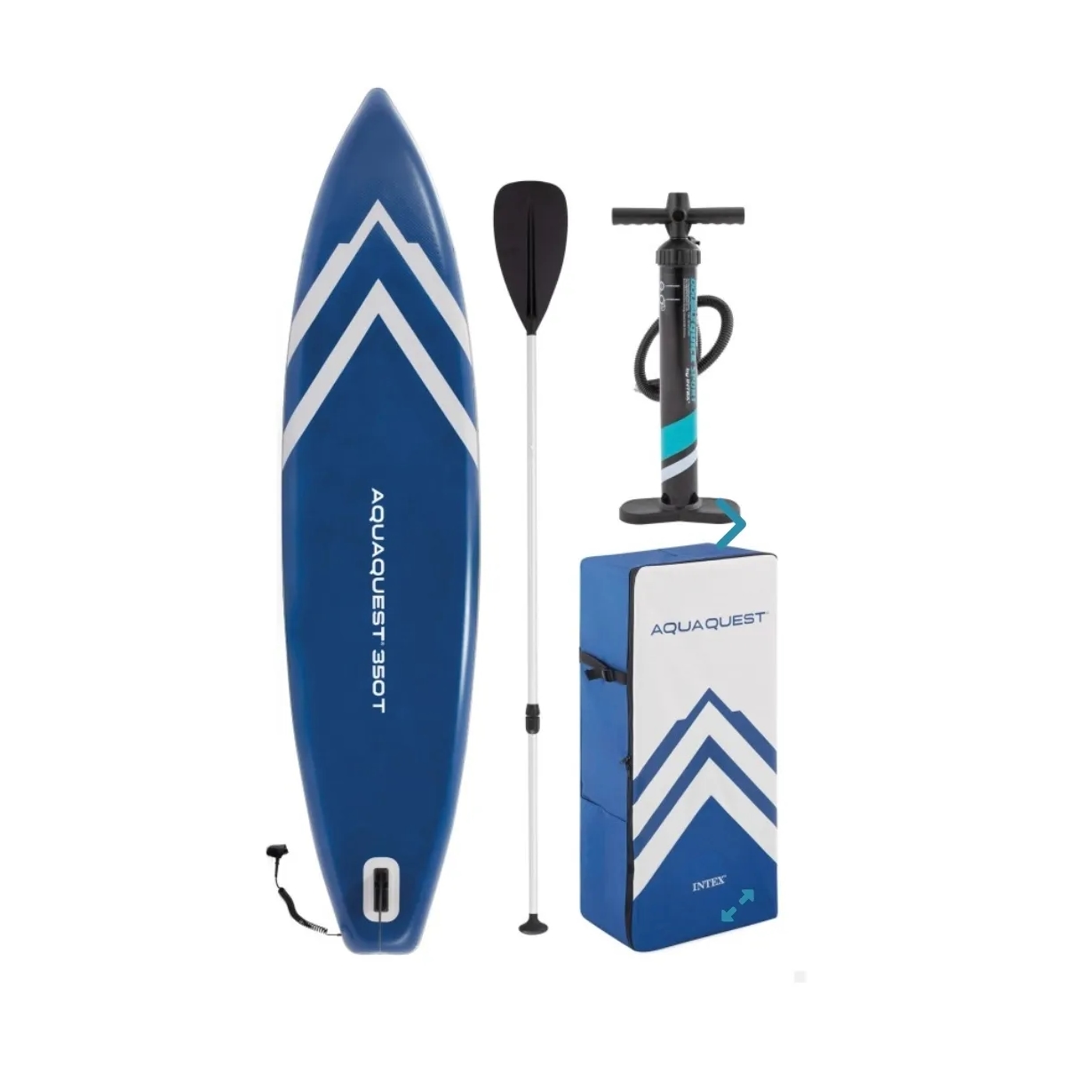 Tabla De Paddle Surf Inflable Aquaquest Intex - Miniatura 3