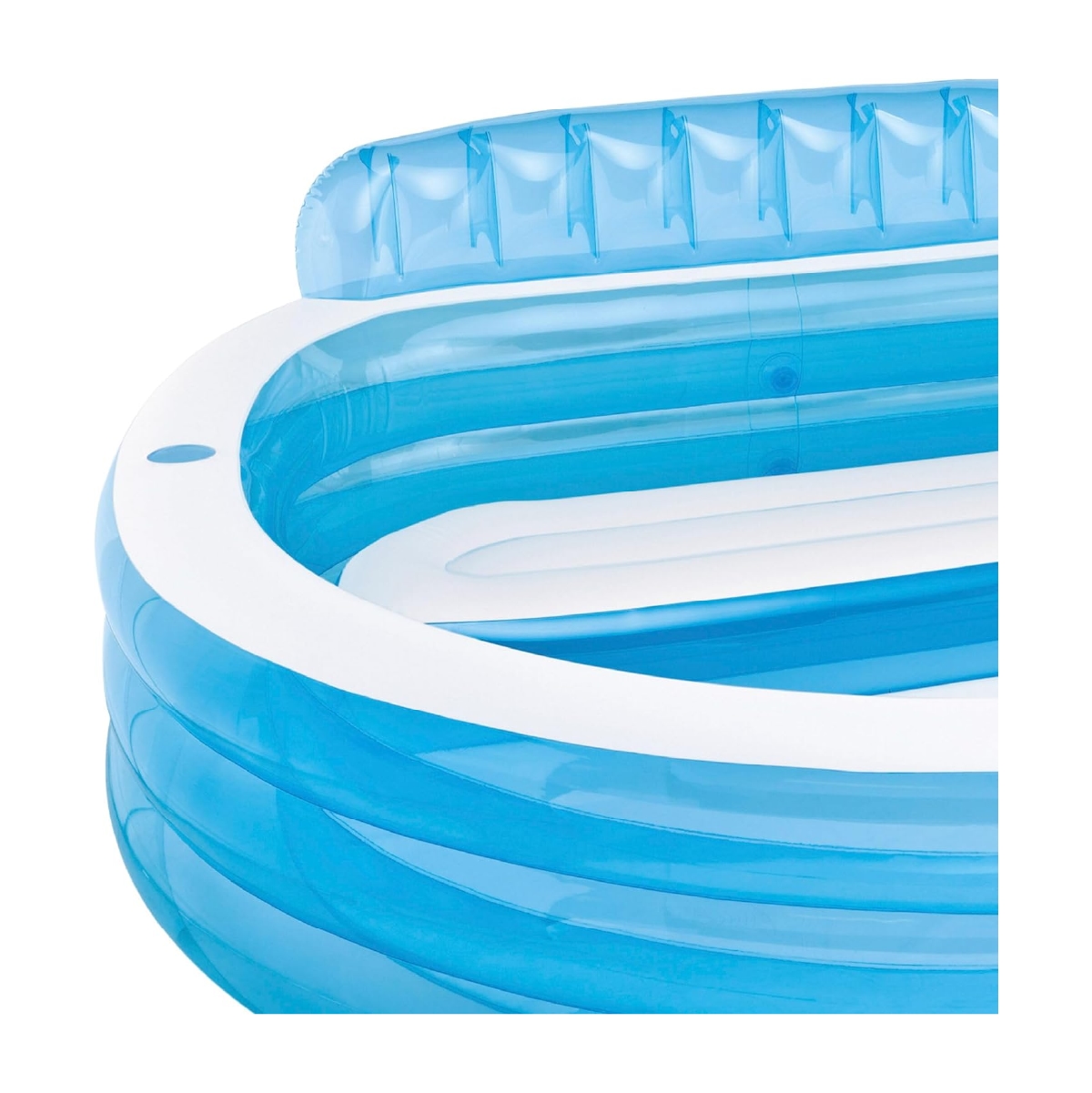 Piscina Inflable Familiar Redonda Con Sillon Y Portavasos Intex - Miniatura 2