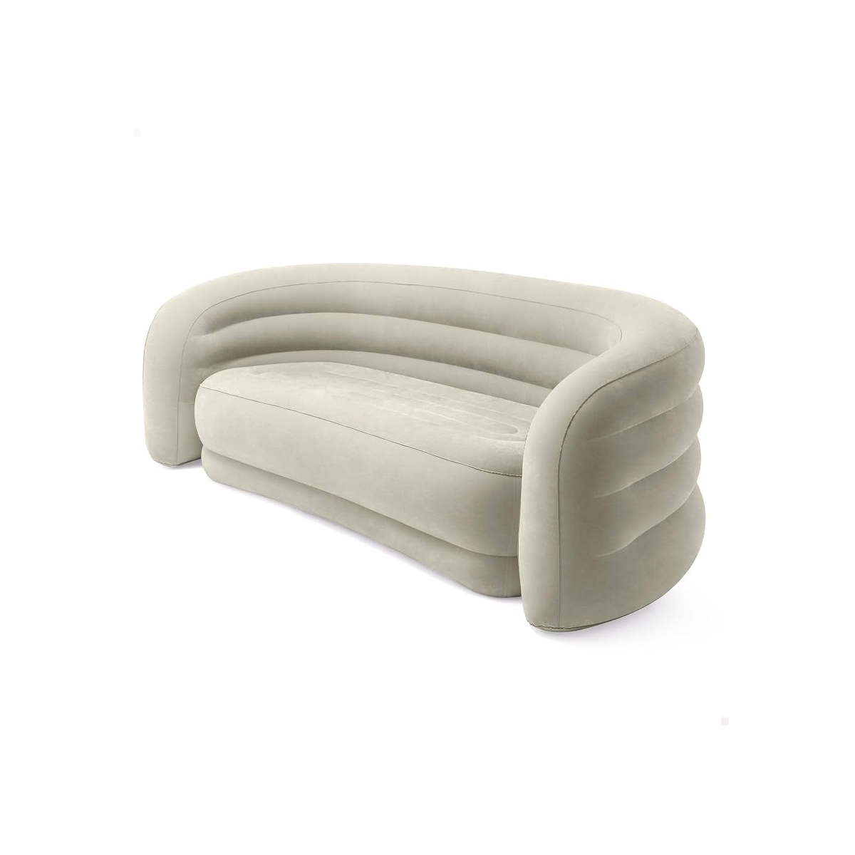Sofá Inflable Curvo Gris Intex - Miniatura 2