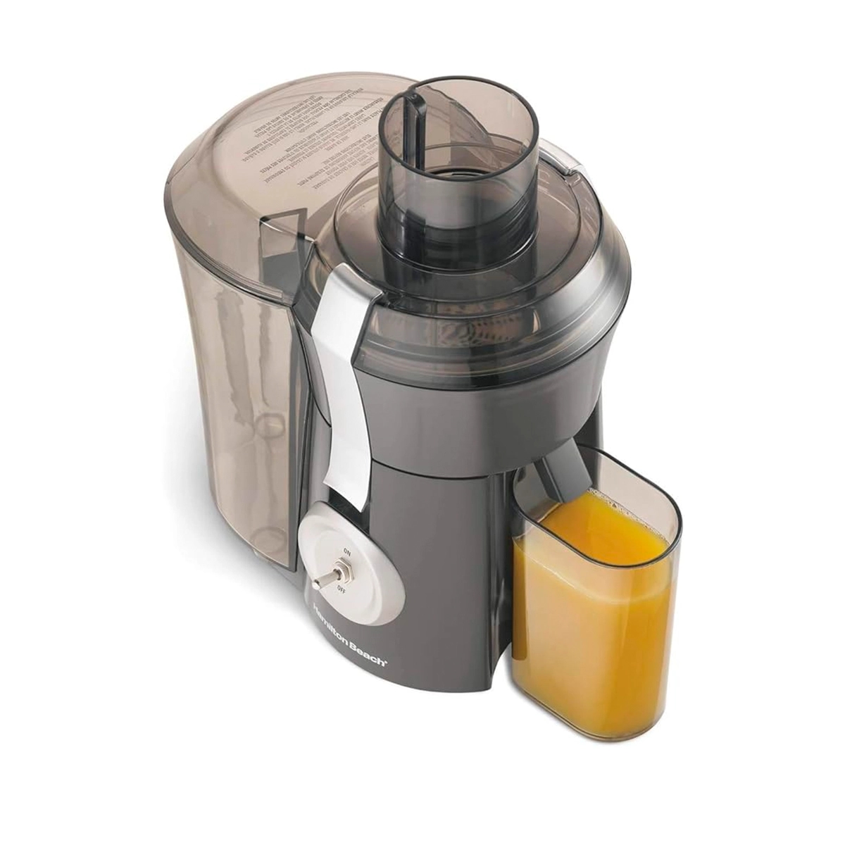 Extractor de Jugo Boca Ancha Acero Inoxidable Hamilton Beach - Miniatura 2