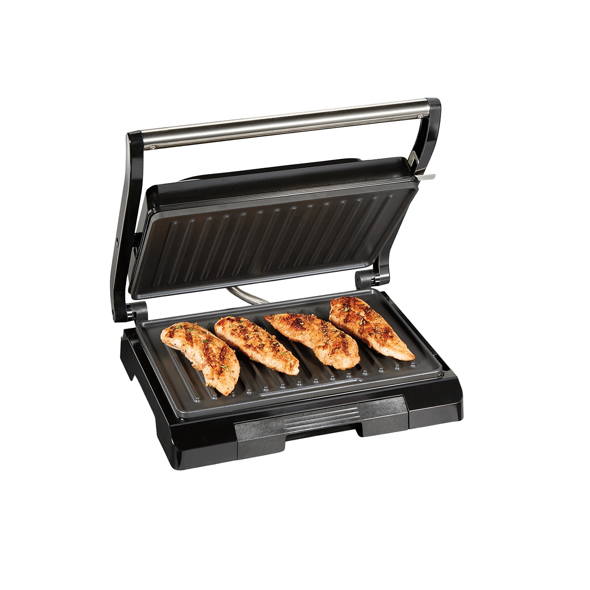 Parrilla Compacta Con Prensa Para Panini Proctor Silex - Miniatura 3