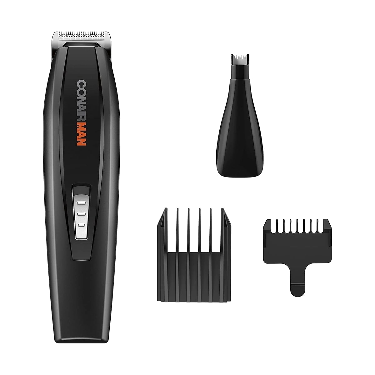 Máquina para Afeitar y Recortadora de Barba de 3 Piezas en Color Negro Conair - Miniatura 2