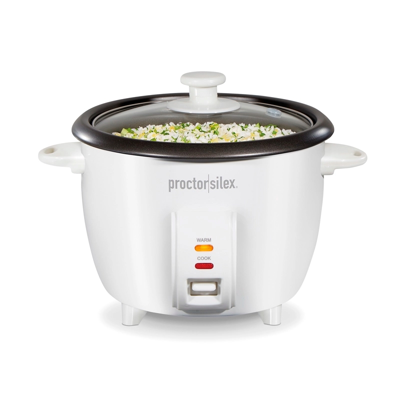 Arrocera De 10 Tazas Color Blanco Proctor Silex