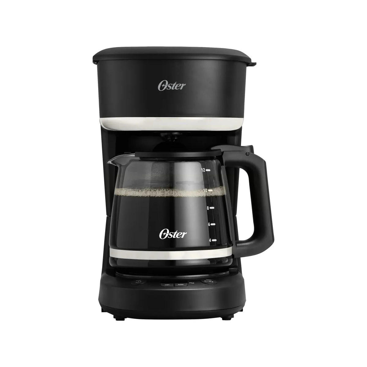 Cafetera 12 Tazas Digital Color Negro Oster
