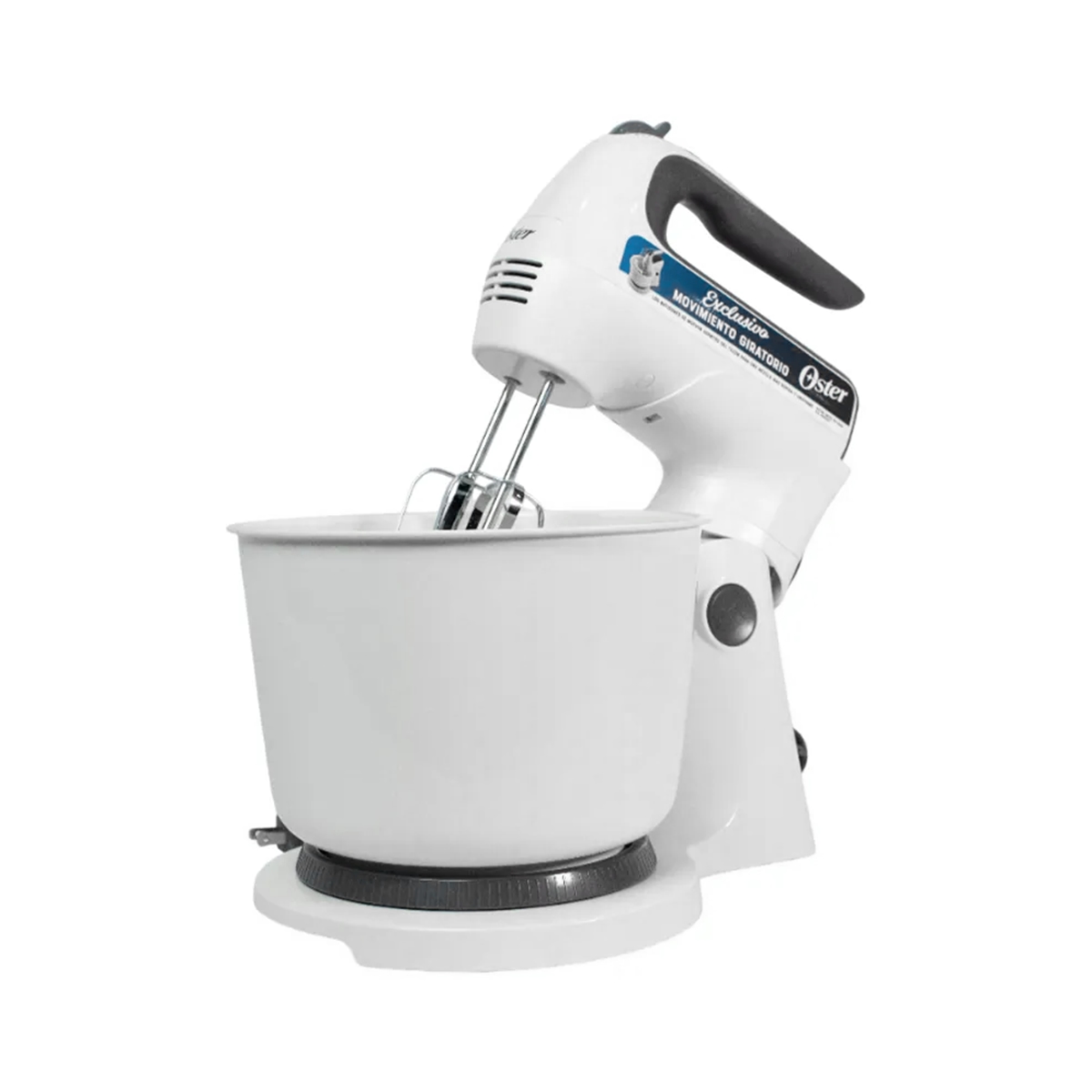Batidora De Mano Y Pedestal 6 Velocidades Blanco Oster - Miniatura 2