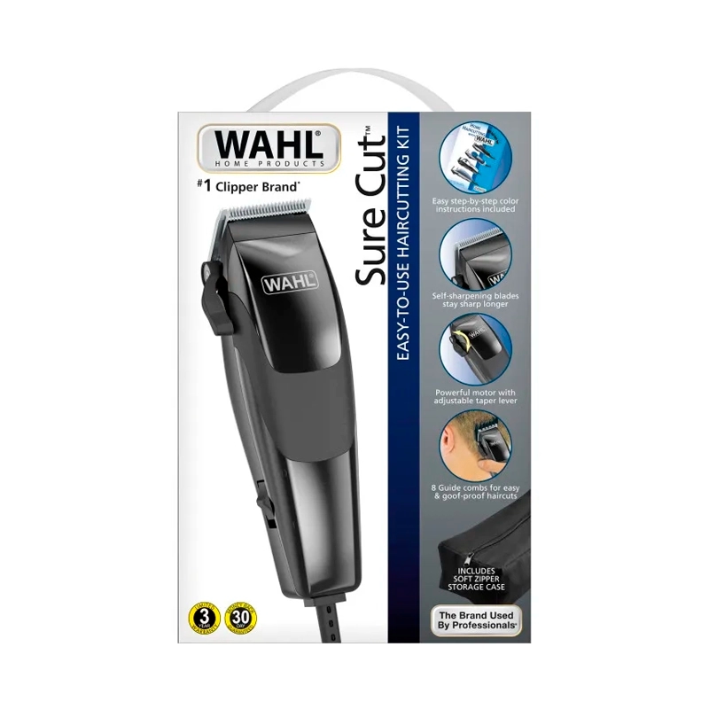 Afeitadora Para Barba Y Cabello 16 Piezas color Gris Wahl - Miniatura 3