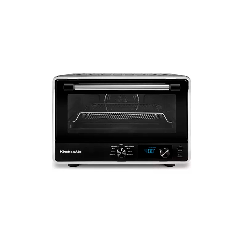 Horno Eléctrico Color Negro Con Freidora De Aire 21 Litros KitchenAid