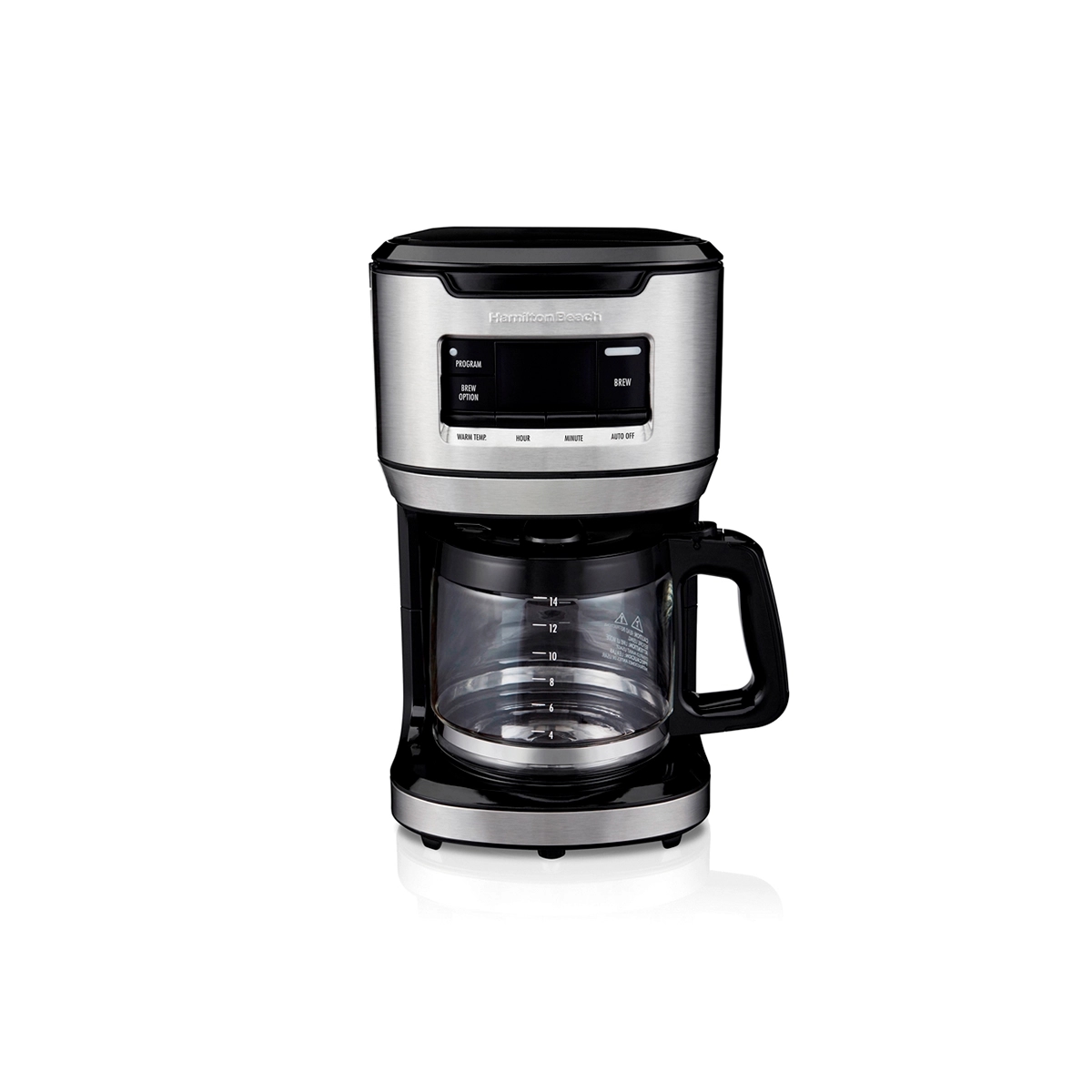 Cafetera 14 Tazas Color Negro Hamilton Beach