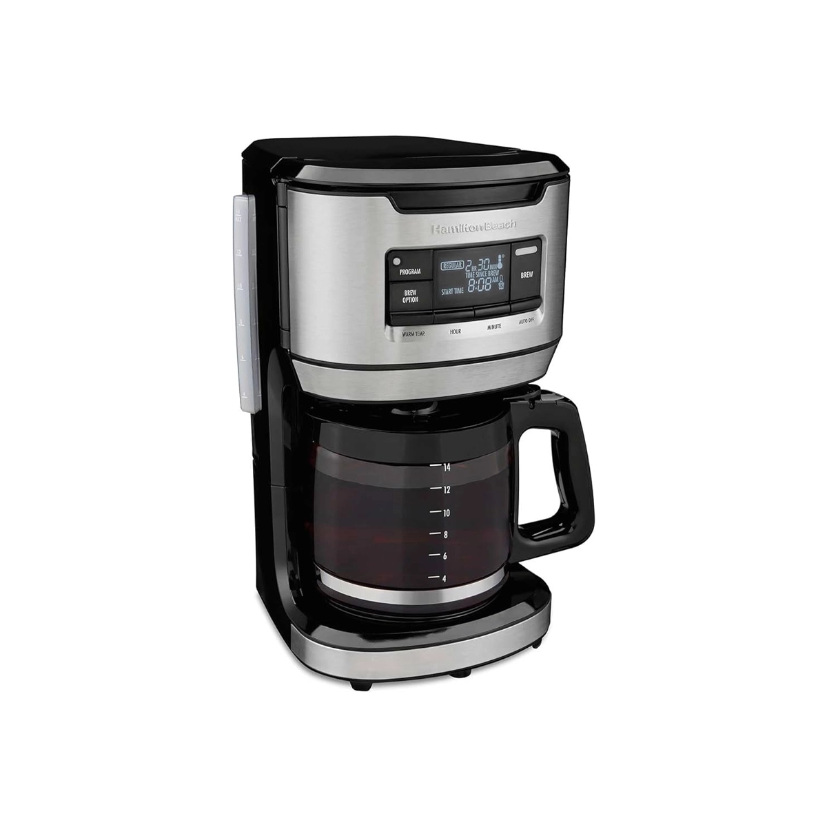 Cafetera 14 Tazas Color Negro Hamilton Beach - Miniatura 2