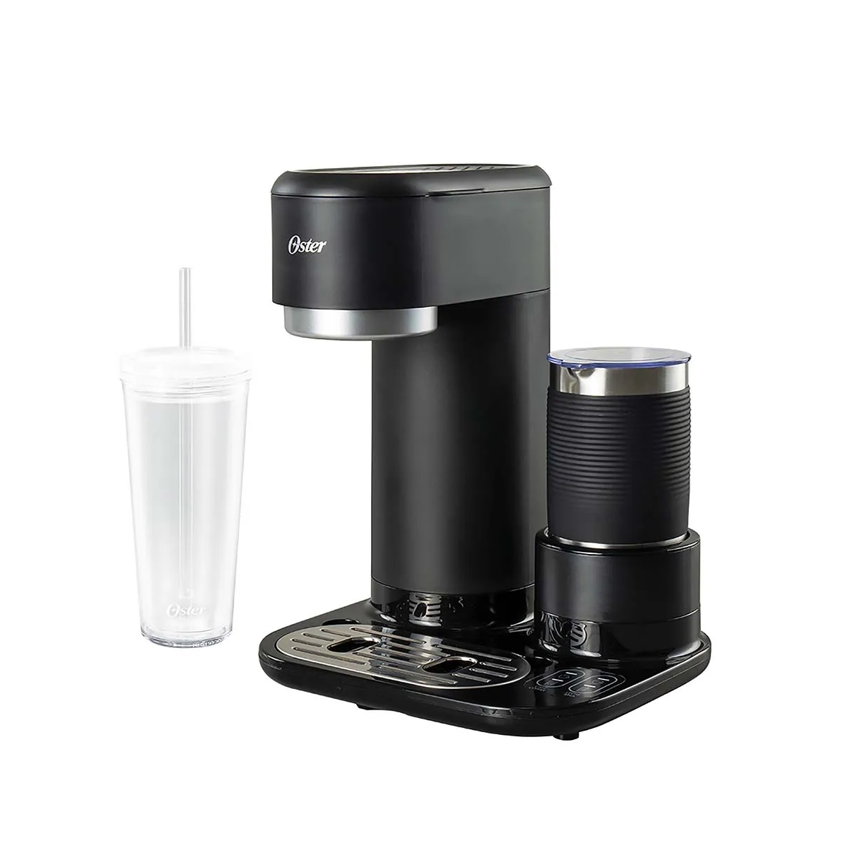 Cafetera Multifuncional 4 en 1 con Espumador de Leche Color Negro Oster - Miniatura 2