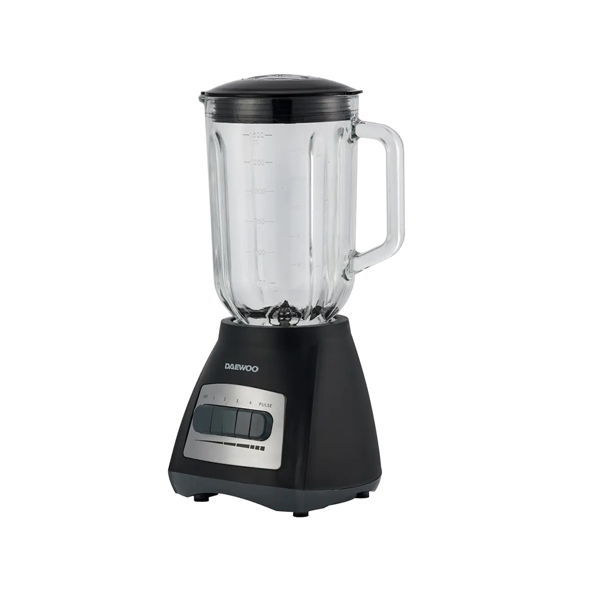 Licuadora De 1.5 Litros Con Procesador De Alimentos Color Negro Daewoo - Miniatura 3