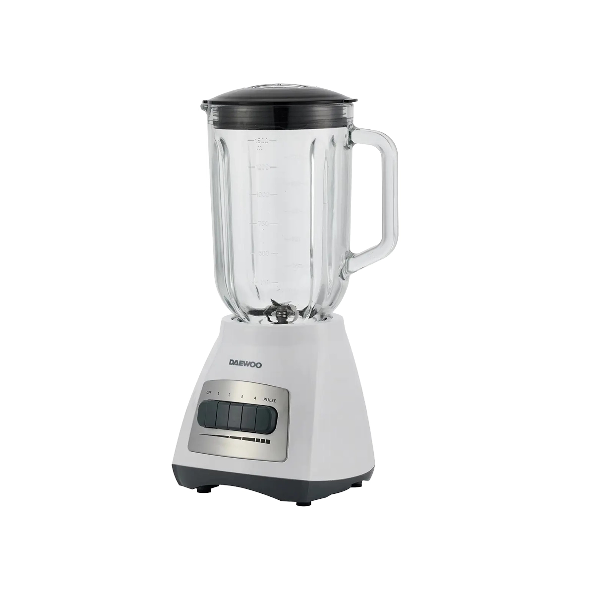 Licuadora De 1.5 Litros Con Procesador de Alimentos Color Blanco Daewoo - Miniatura 3