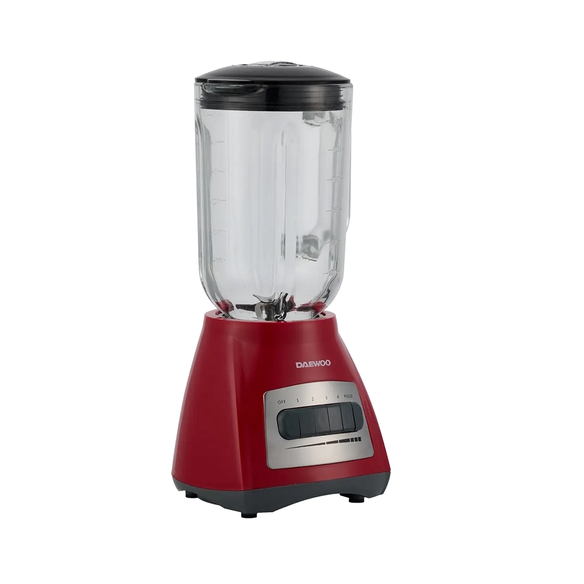 Licuadora Con Procesador De Alimentos De 1.5 Litros Color Rojo Daewoo - Miniatura 2