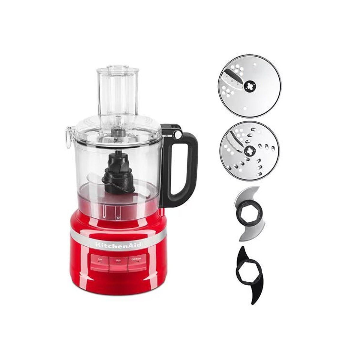 Procesador De Alimentos 7 Tazas Rojo KitchenAid