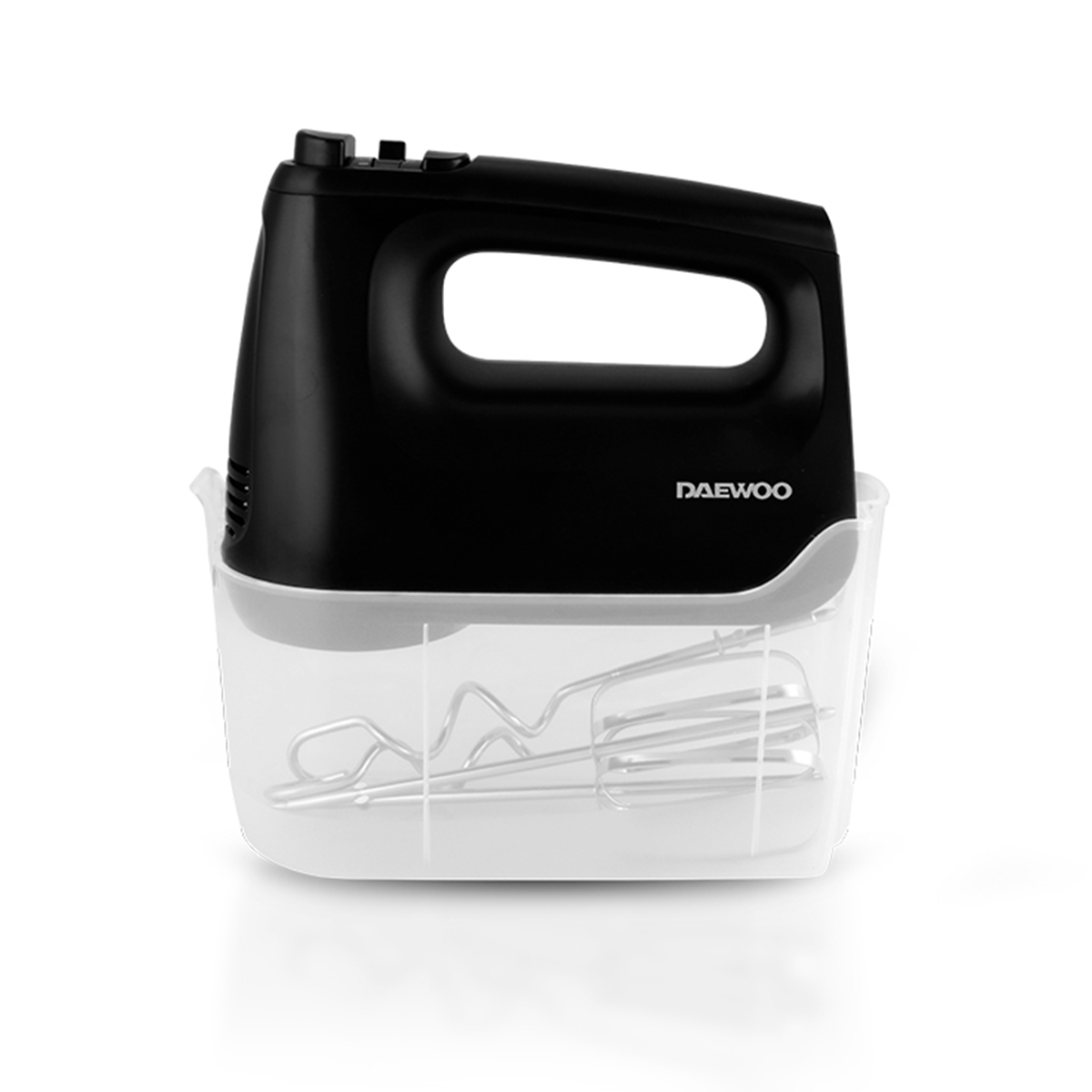 Batidora De Mano 6 Velocidades Color Negro Daewoo - Miniatura 2