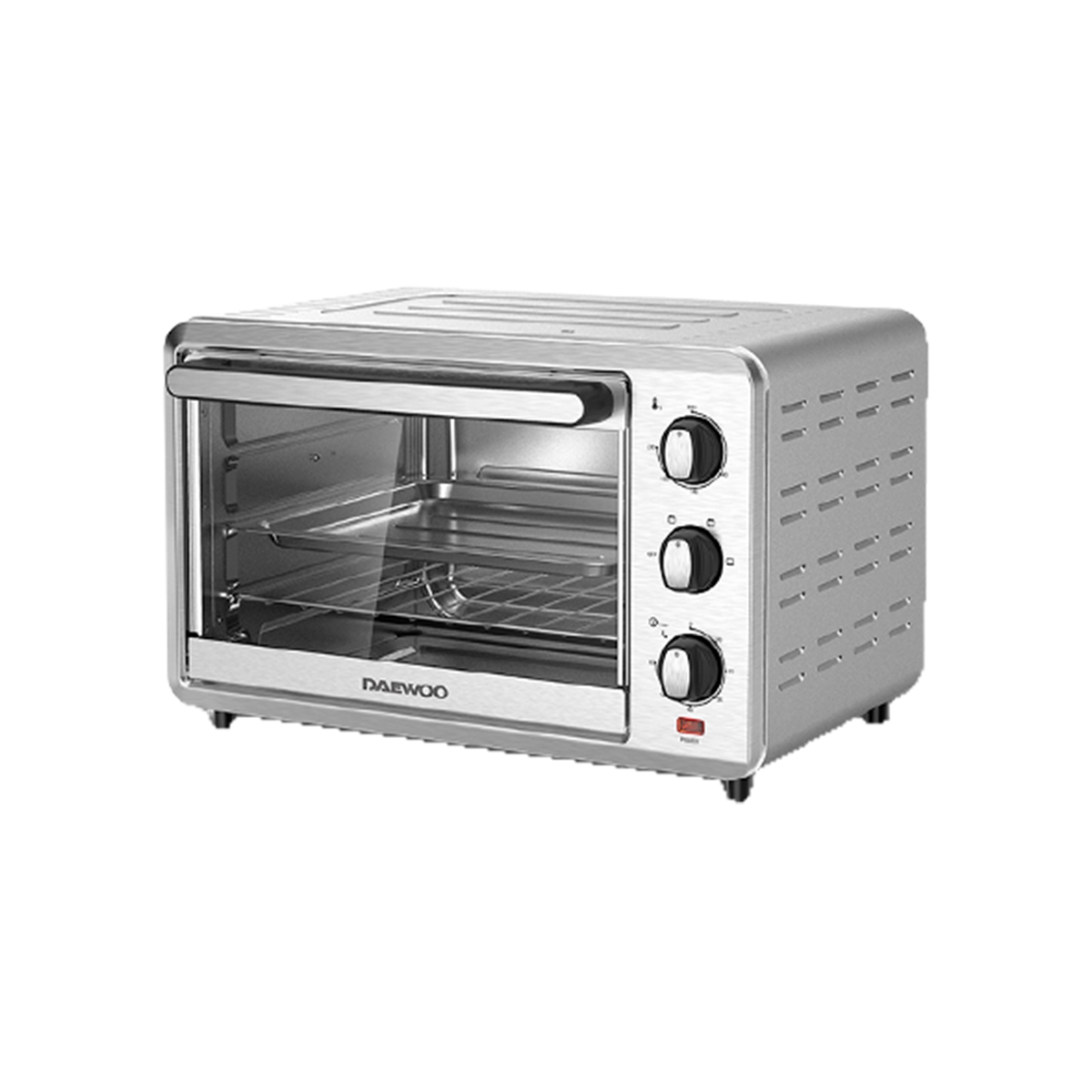 Horno Tostador 25 Litros Color Plata Daewoo - Miniatura 3