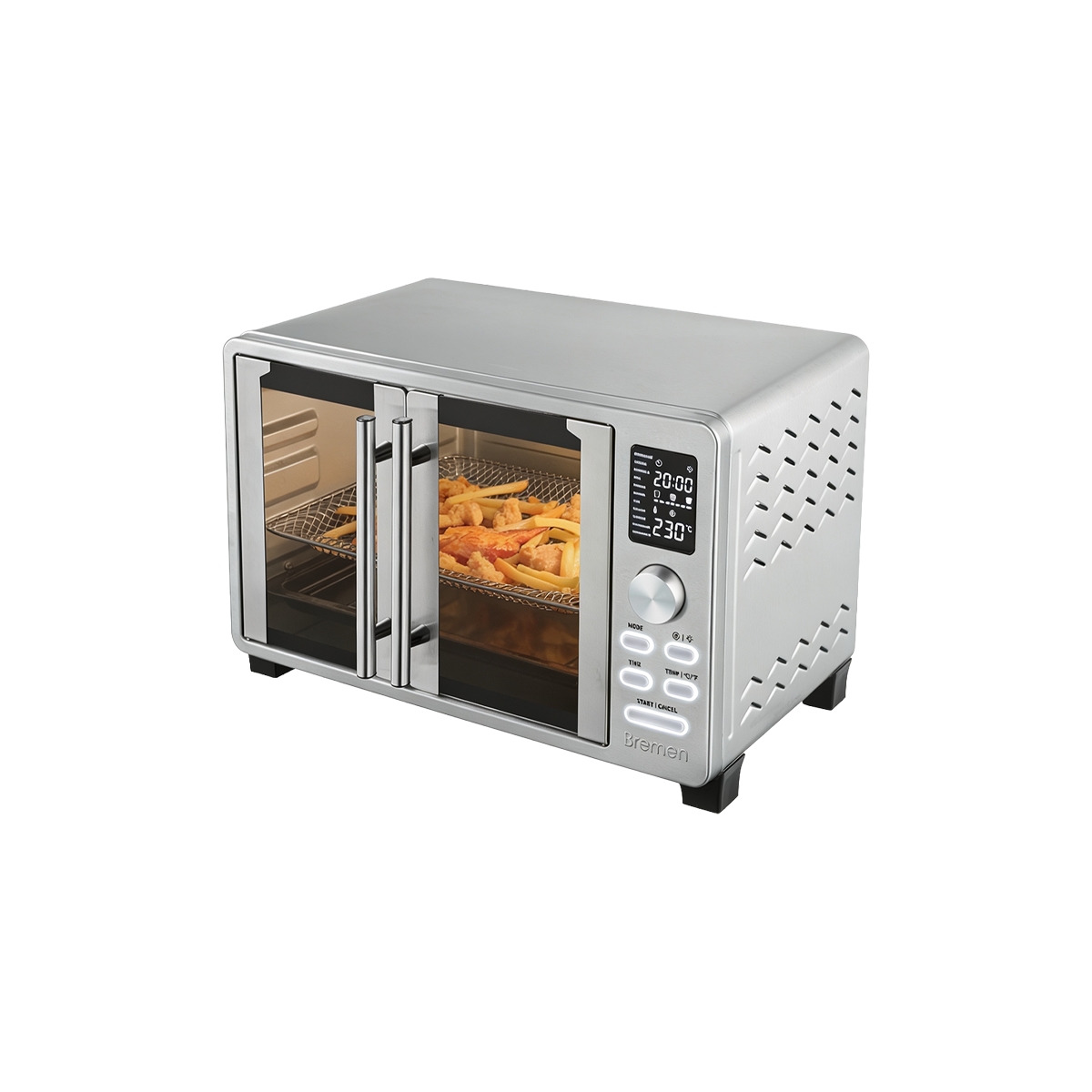 Horno Digital con Air Fryer 23 Litros Color Plateado Bremen - Miniatura 3