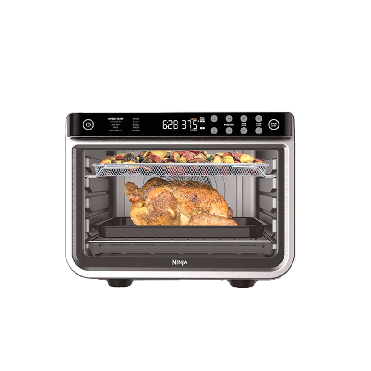 Horno Multiusos 10 en 1 XL Pro Color Plata Ninja