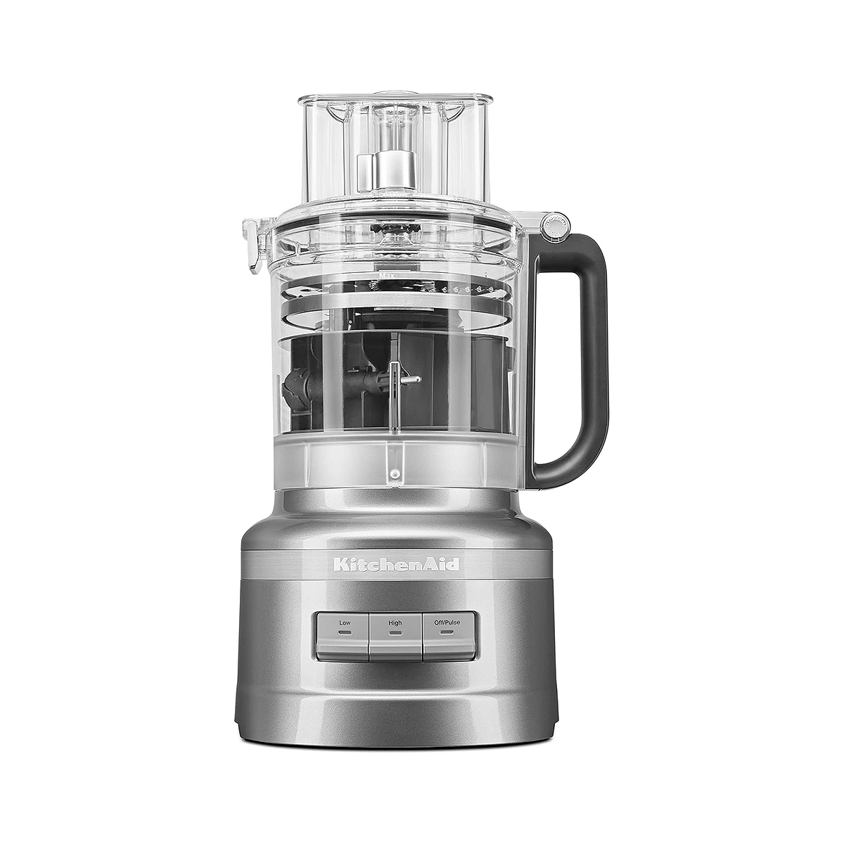 Procesador De Alimentos De 13 Tazas Con Accesorios Color Plata KitchenAid