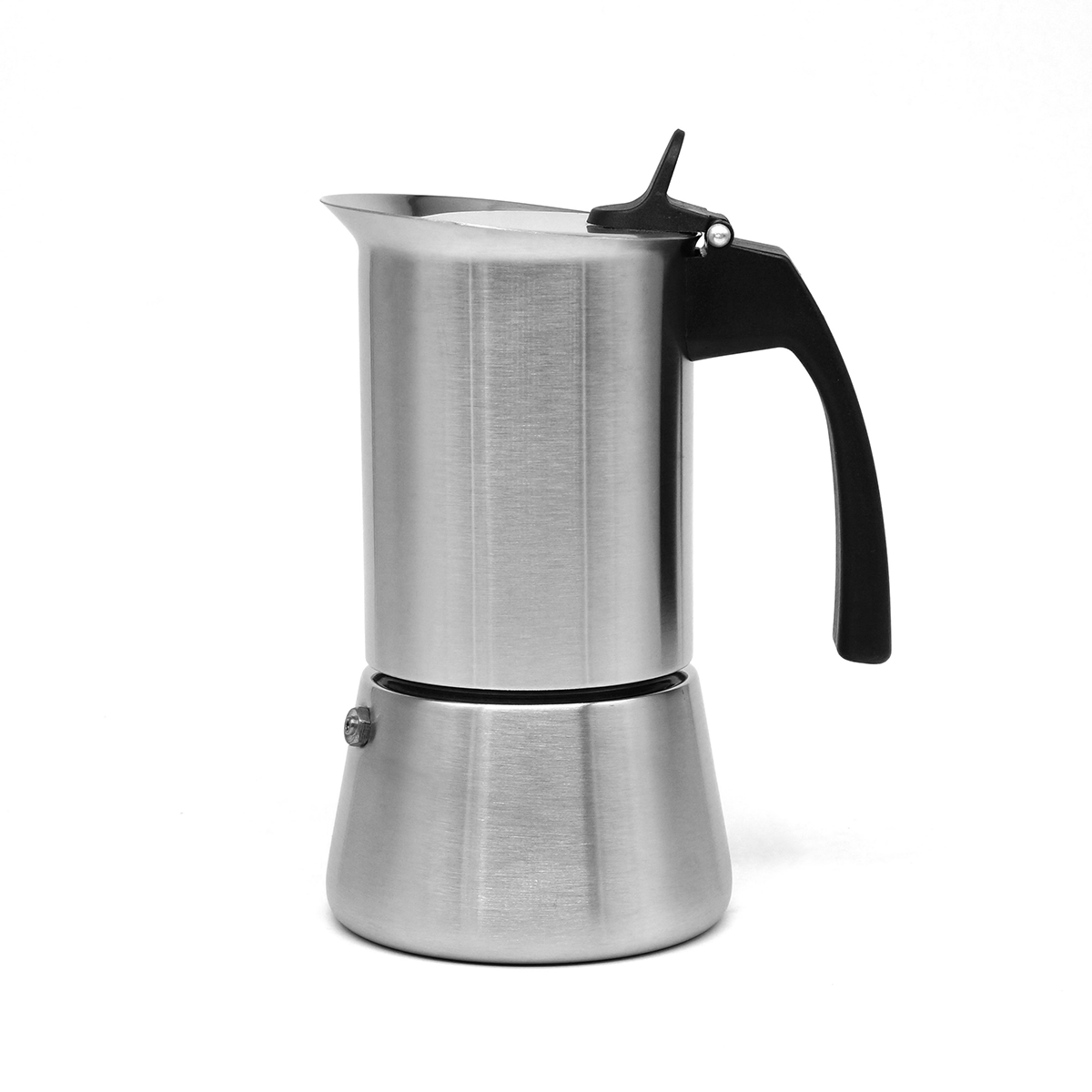 Cafetera 6 Tazas Color Plata Greca