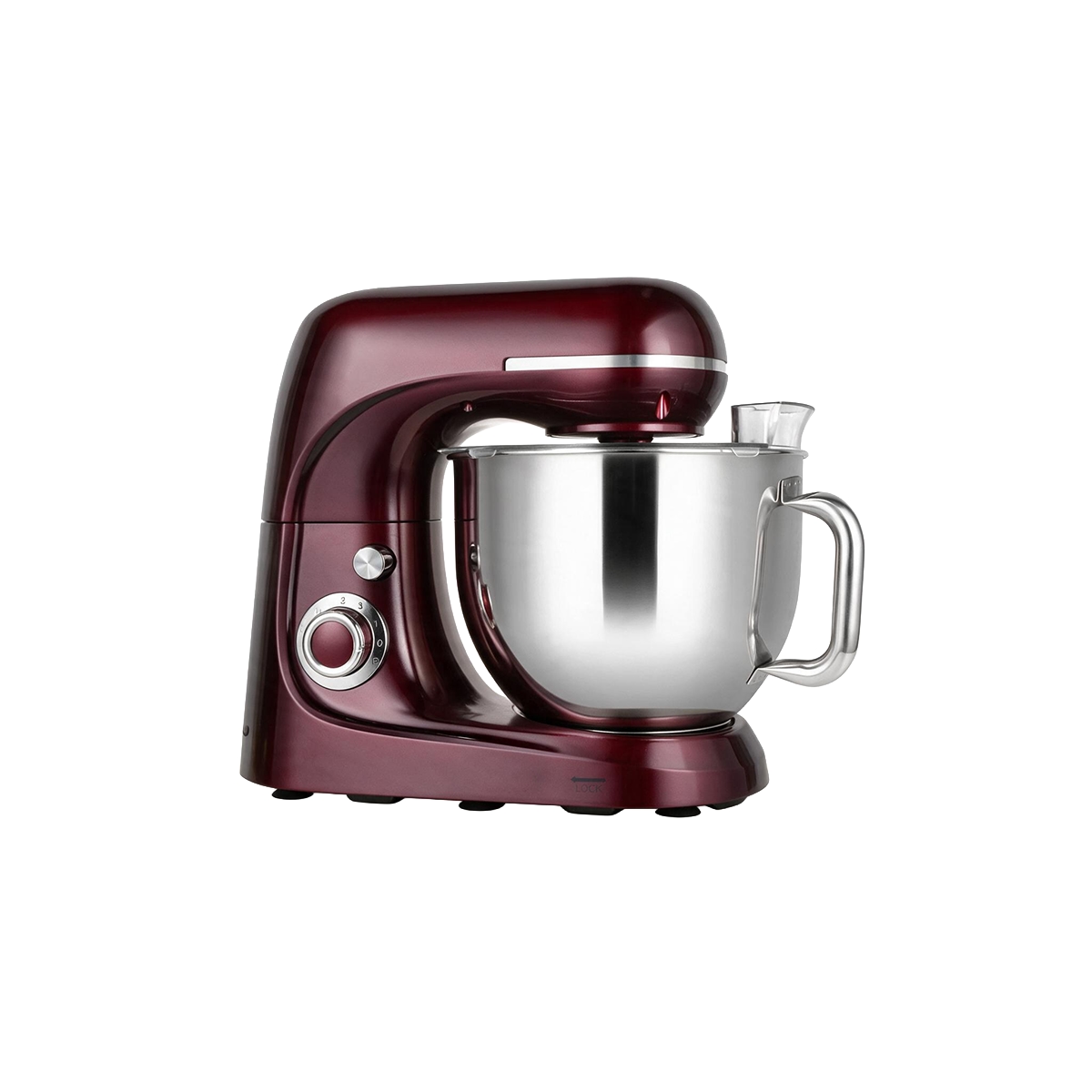 Batidora De Pedestal 5.3 Lt 6 Velocidades Roja Bremen