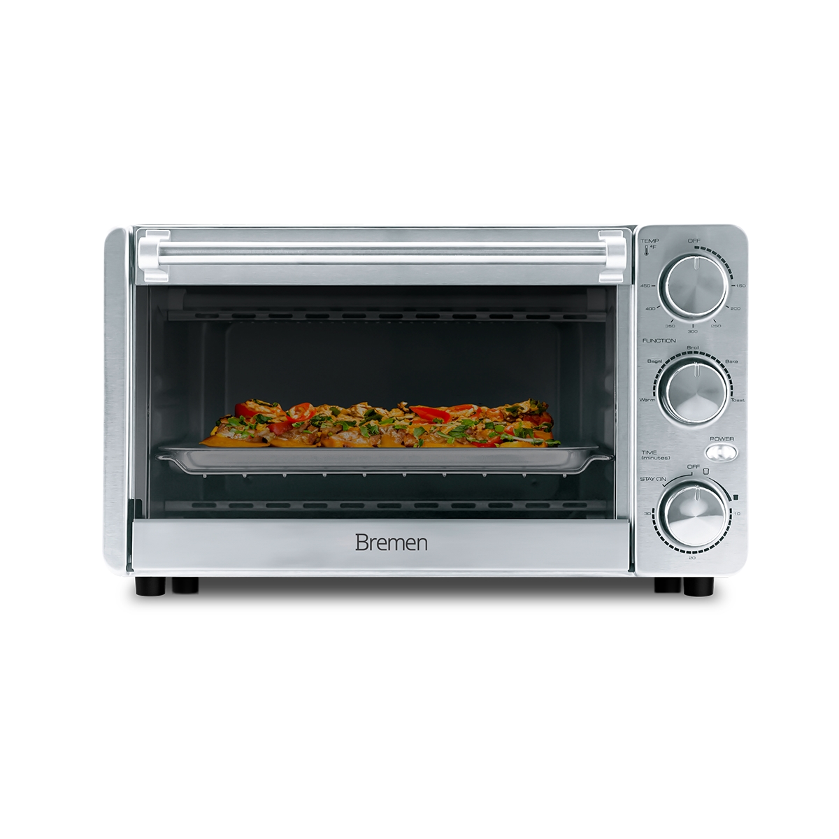 Horno Tostador 12 Litros Color Plata Bremen