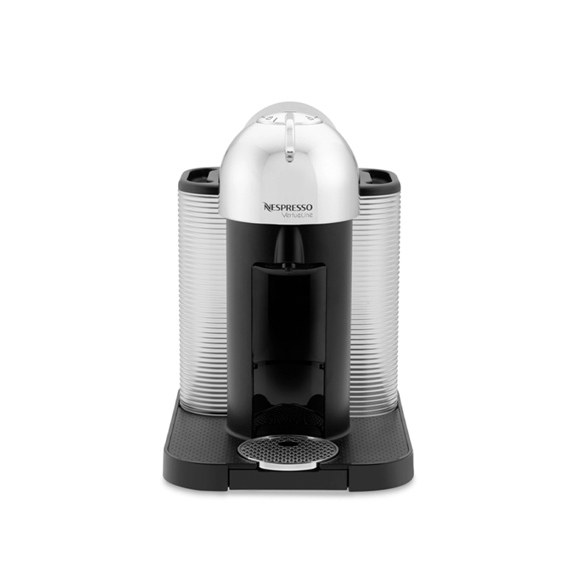 Cafetera Espresso Vertuo Flathead con Tecnología Centrifusion Color Plata Nespresso