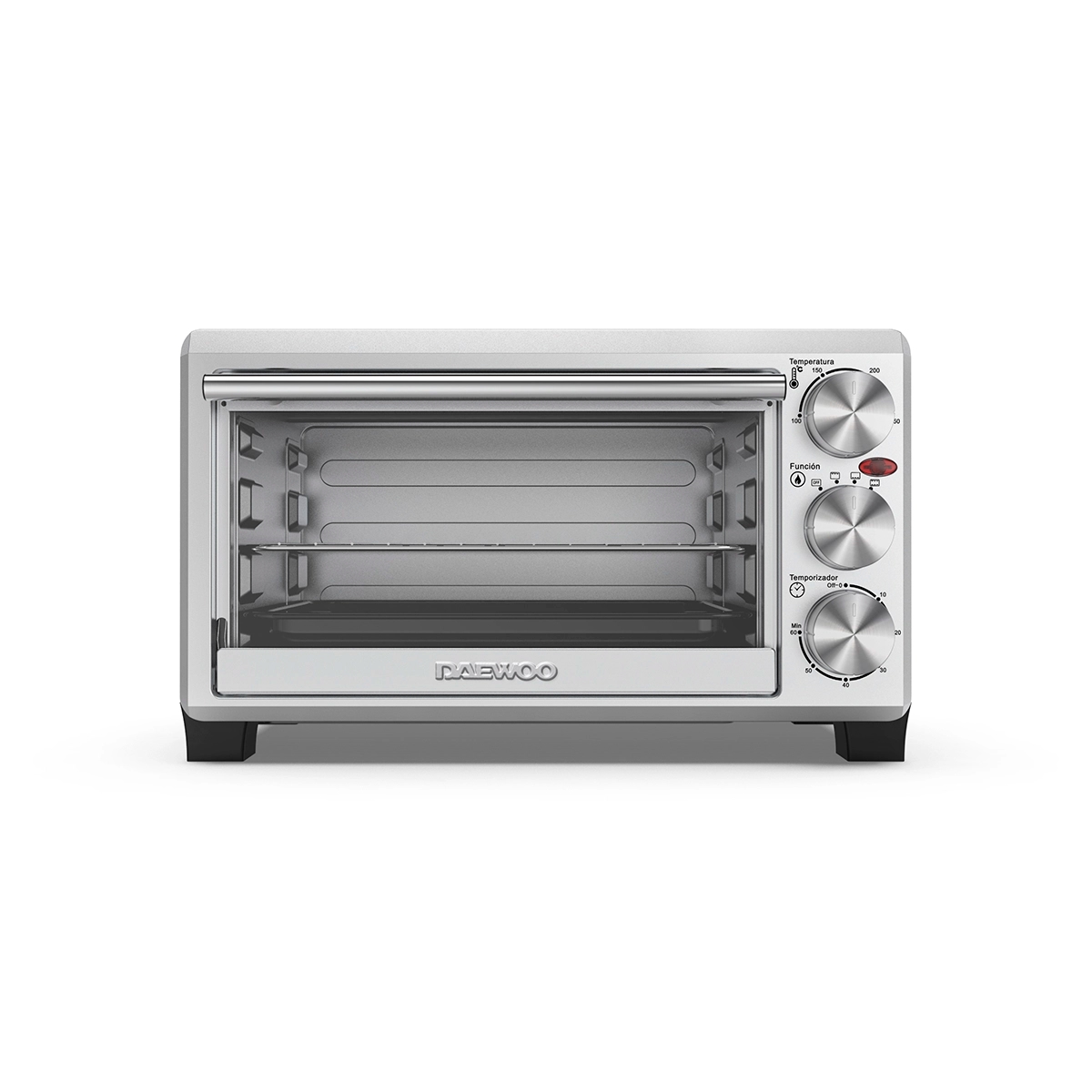 Horno Tostador 15 Litros Color Plata Daewoo