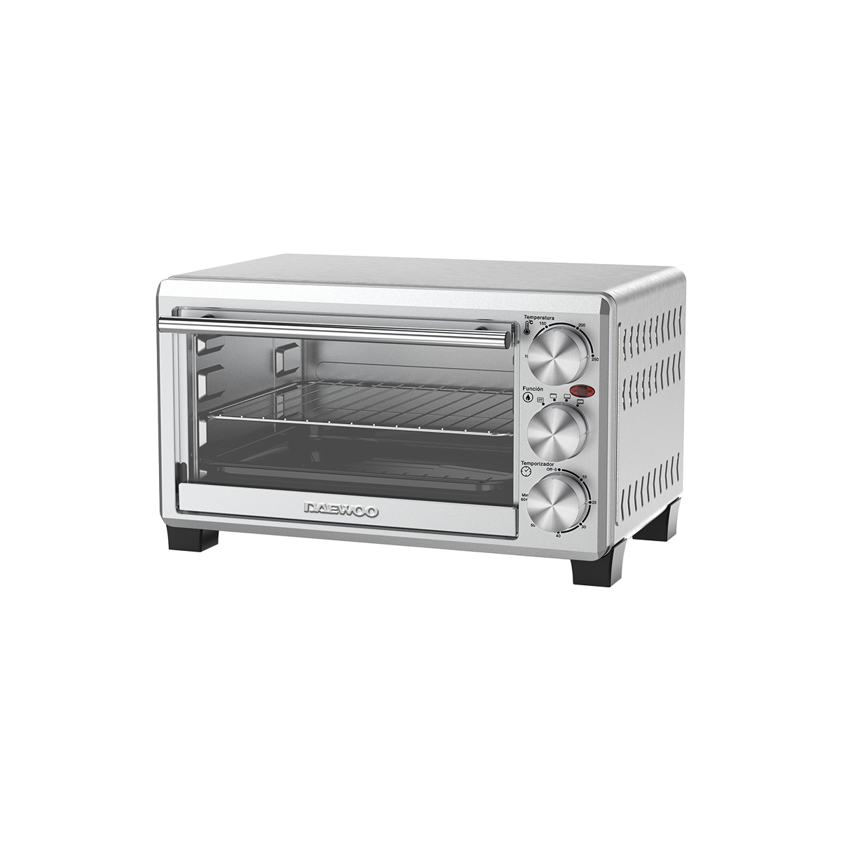 Horno Tostador 15 Litros Color Plata Daewoo - Miniatura 2
