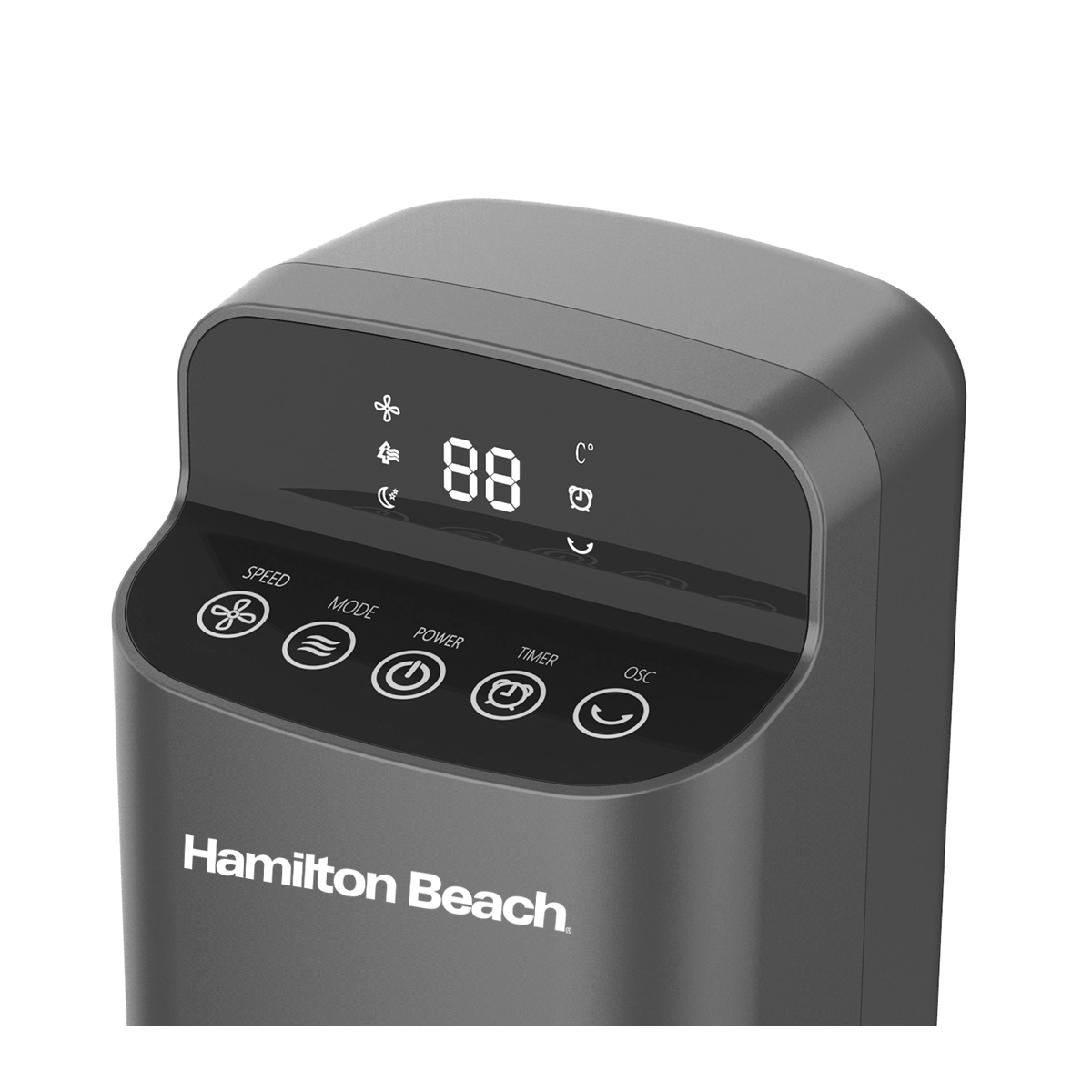 Ventilador De Torre 36 Pulgadas Gris Hamilton Beach - Miniatura 2