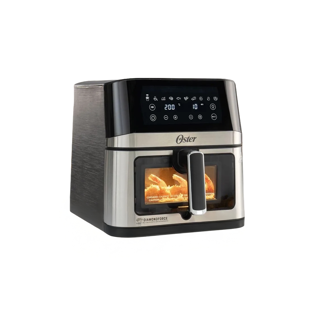 Freidora De Aire Digital 7.5 Litros Acero Inoxidable Oster - Miniatura 2