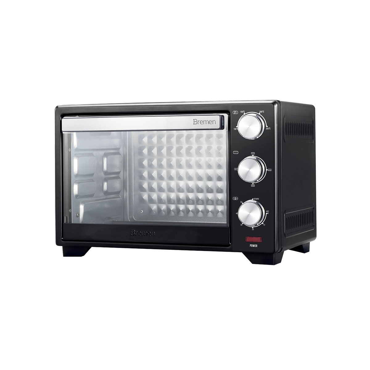 Horno Tostador 20 Litros Color Negro Bremen - Miniatura 2