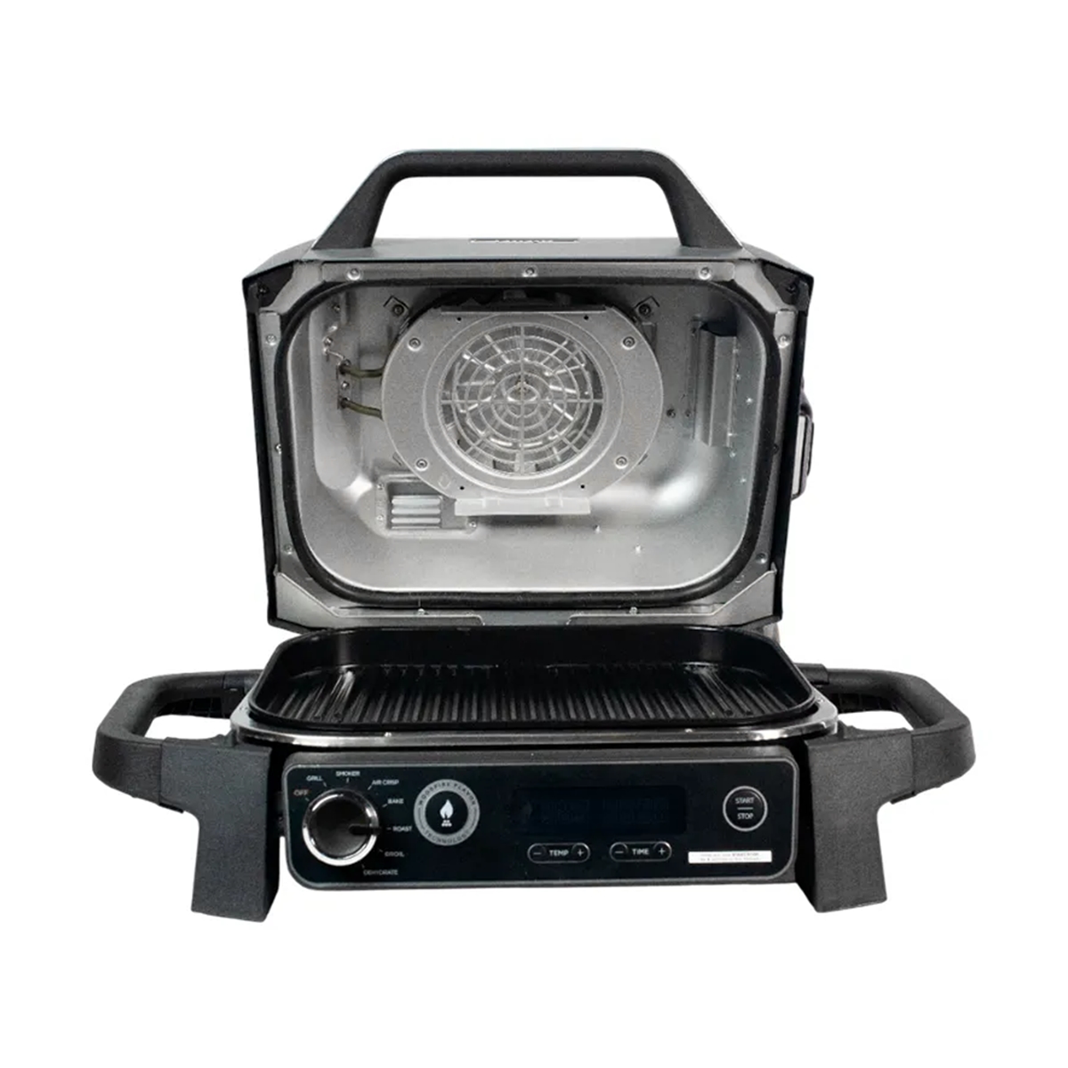 Parrilla Eléctrica Ahumador 7 en 1 Para Exteriores Ninja - Miniatura 2
