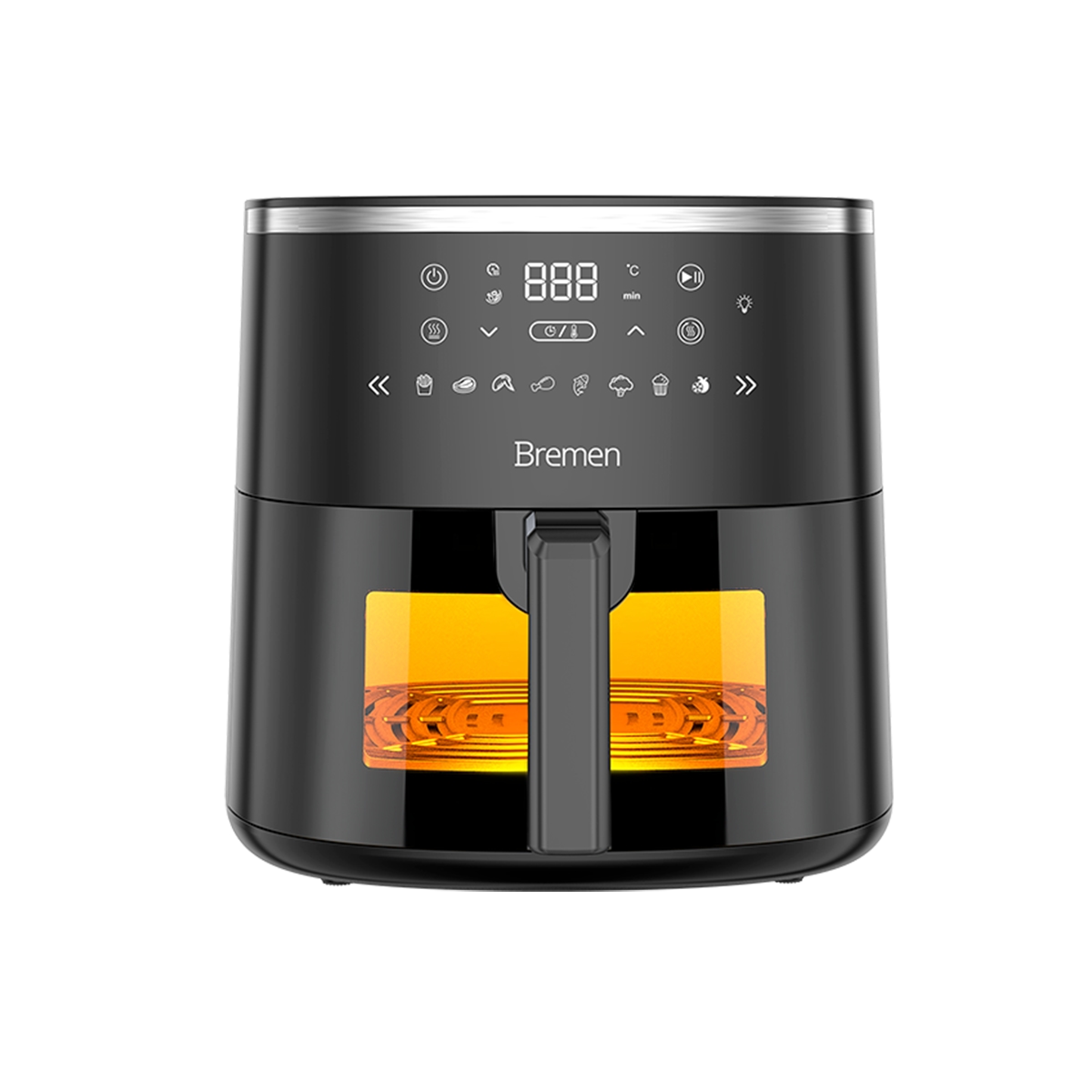 Freidora de Aire 6.5 Litros Color Negro Bremen