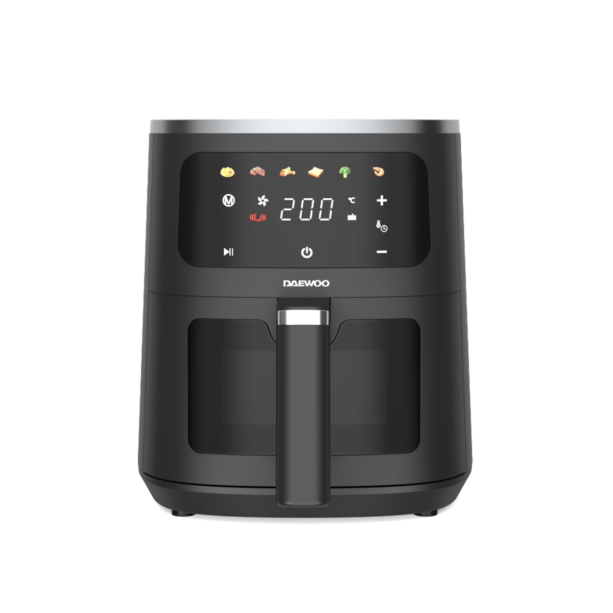 Freidora de Aire Digital 4 Litros Color Negro Daewoo