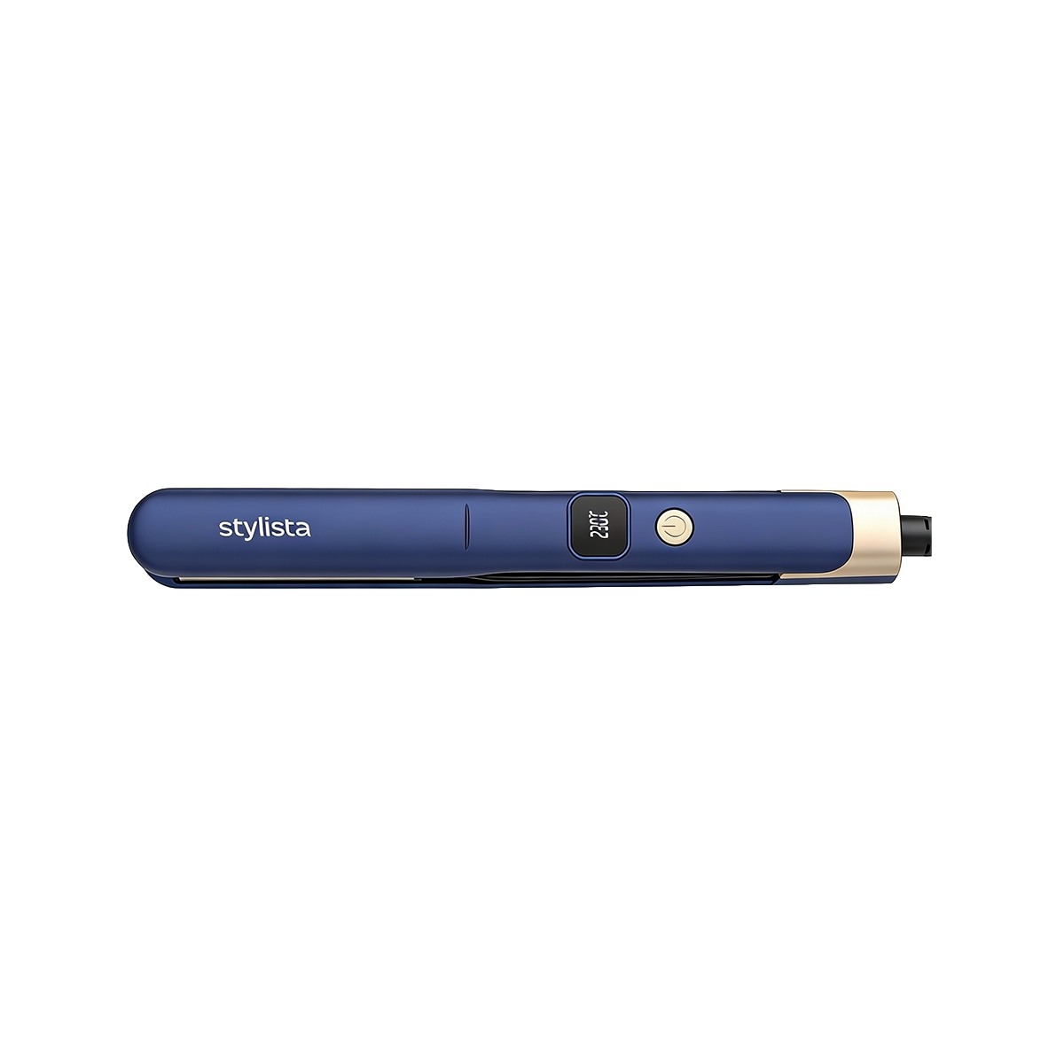 Plancha Alisadora de Cabello de Cerámica Color Azul Stylista - Miniatura 4