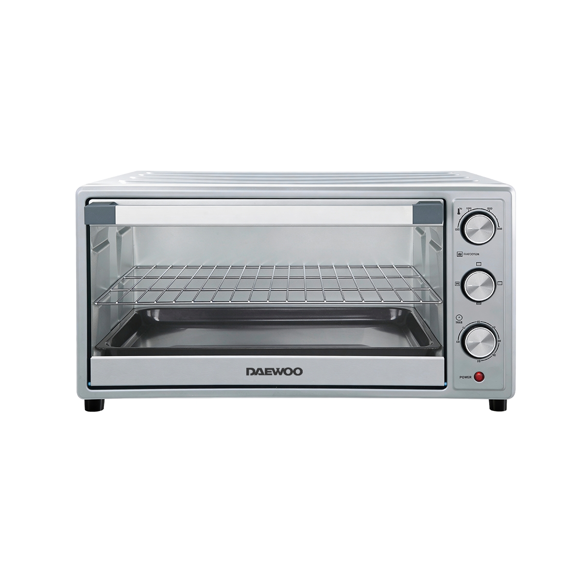 Horno Tostador 45 Litros Acero Inoxidable Daewoo