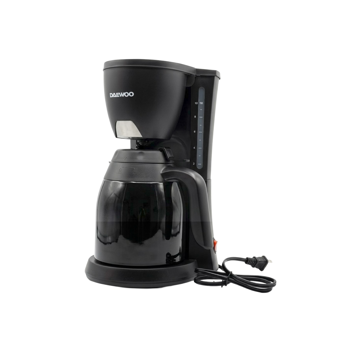 Cafetera De 10 Tazas Negra Daewoo - Miniatura 2