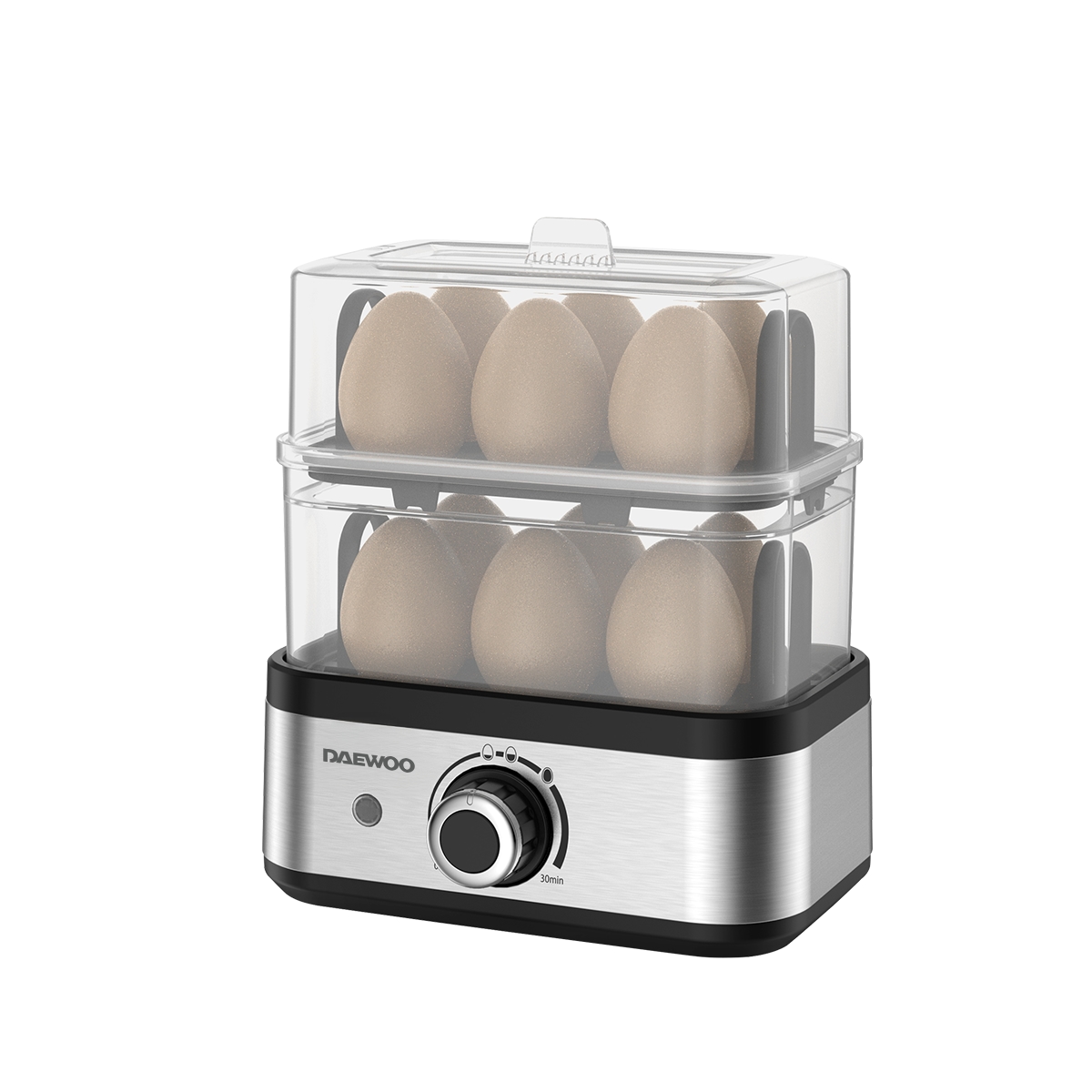 Vaporizador De Huevos 12 Unidades Daewoo - Miniatura 2