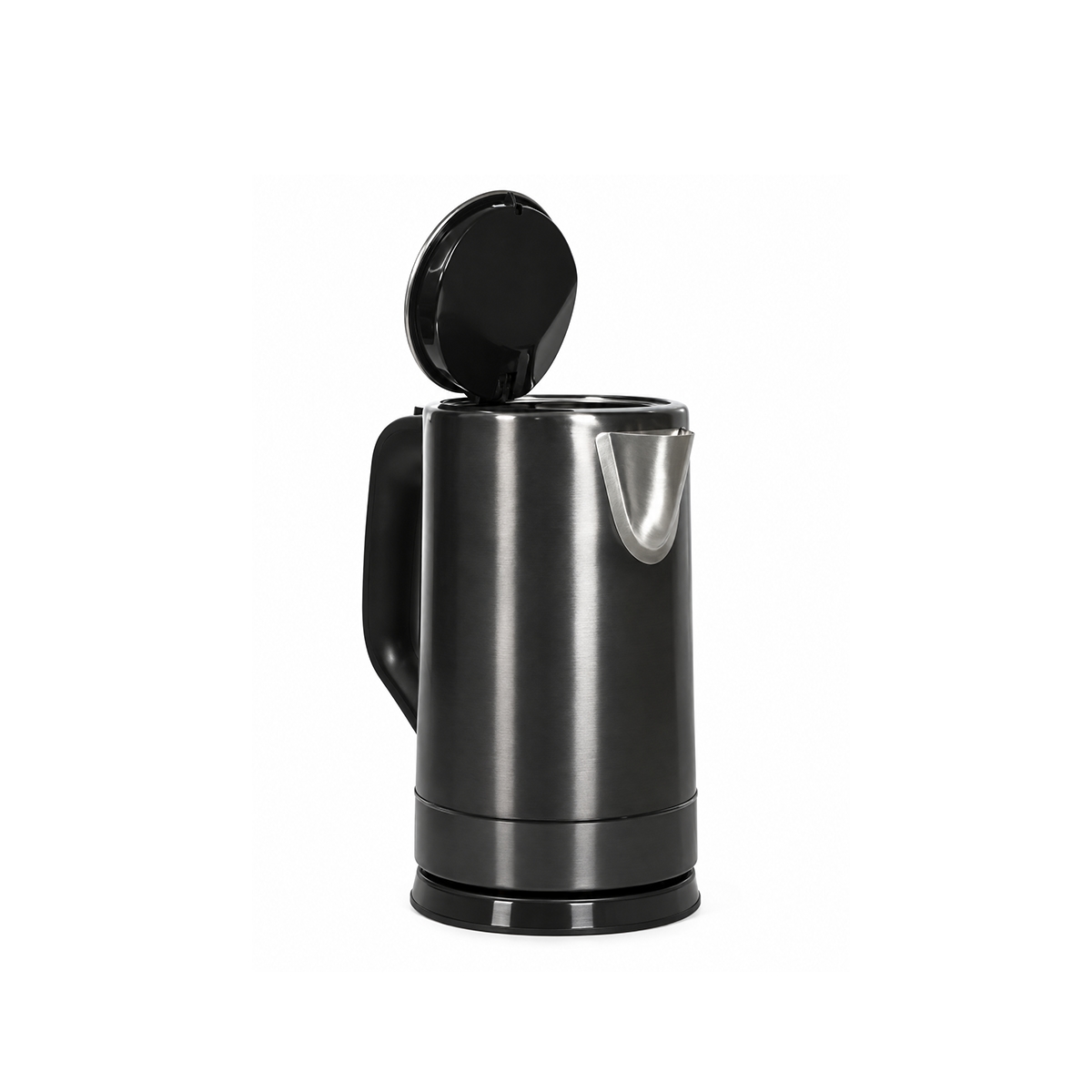 Tetera Eléctrica 1.7 Lt Acero Inoxidable Negro Bremen - Miniatura 3