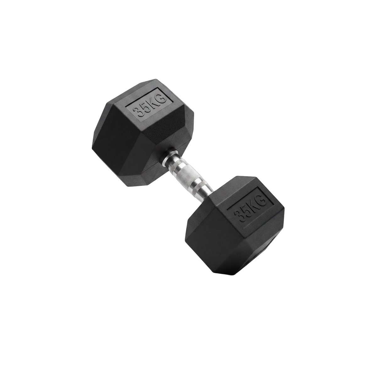 Mancuerna 35 Kg Hexagonal Color Negro Nexfit - Miniatura 3